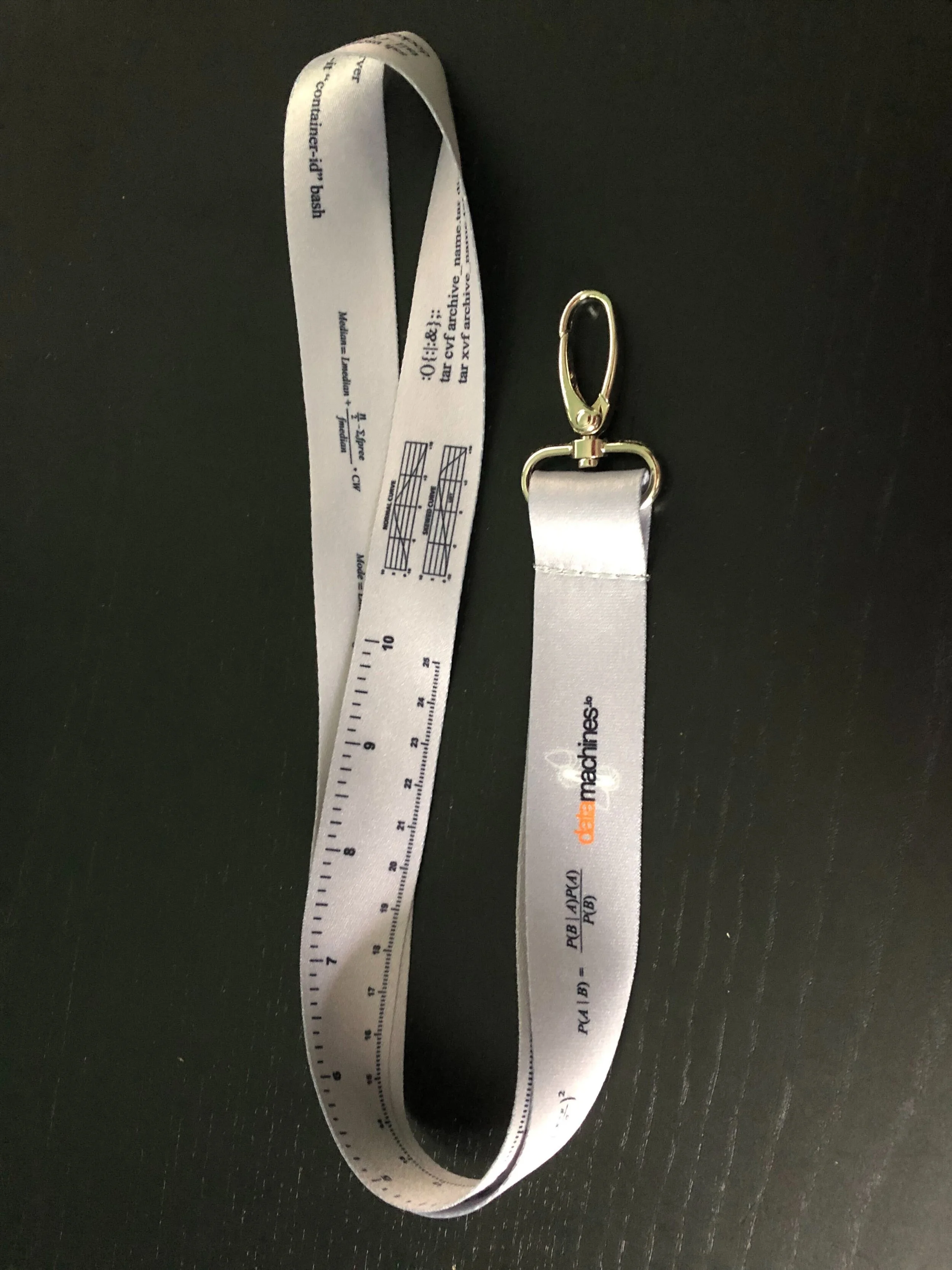 DMC’s Utility Lanyard We’re All About Data — Data Machines Corp.