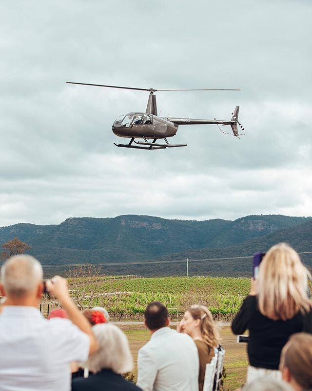 One of the questions we always jokingly ask our couples is: &ldquo;Are there any out of the ordinary events we should know about that need photographed? For example is the groom dropping in via Heli, or the bride BASE jumping into the aisle?&rdquo;. 