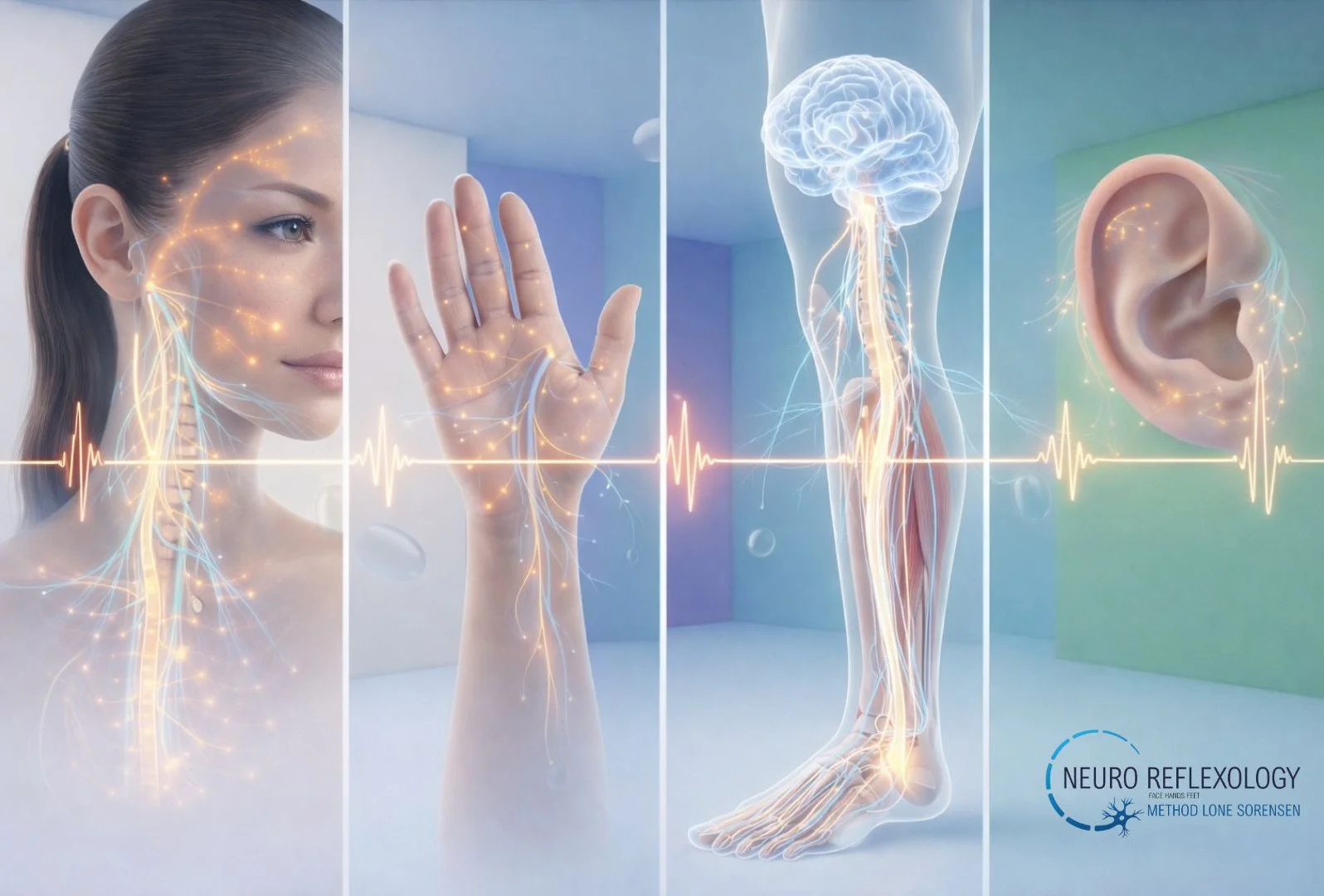 Face · Hands · Feet · Ears – One Nervous System