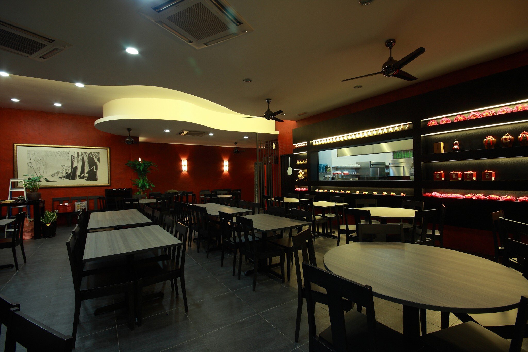 Interior - Restaurants - Flavours, Kuching