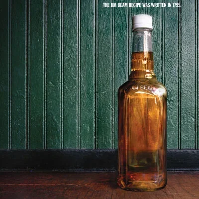 Jim Beam. No labels.