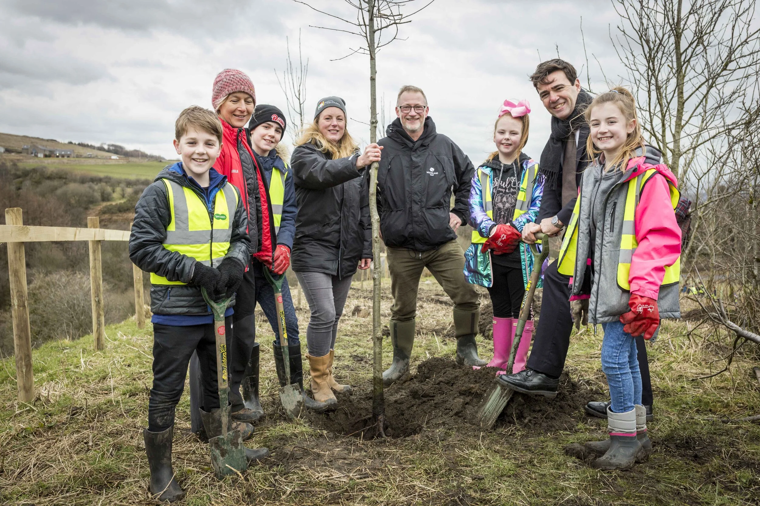 Historic first planting of ‘groundbreaking’ Northern Forest