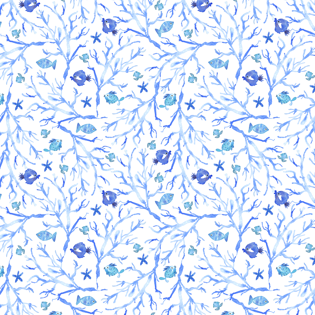 Pattern designer freelance - Des motifs fleuris et colorés à l'aquarelle