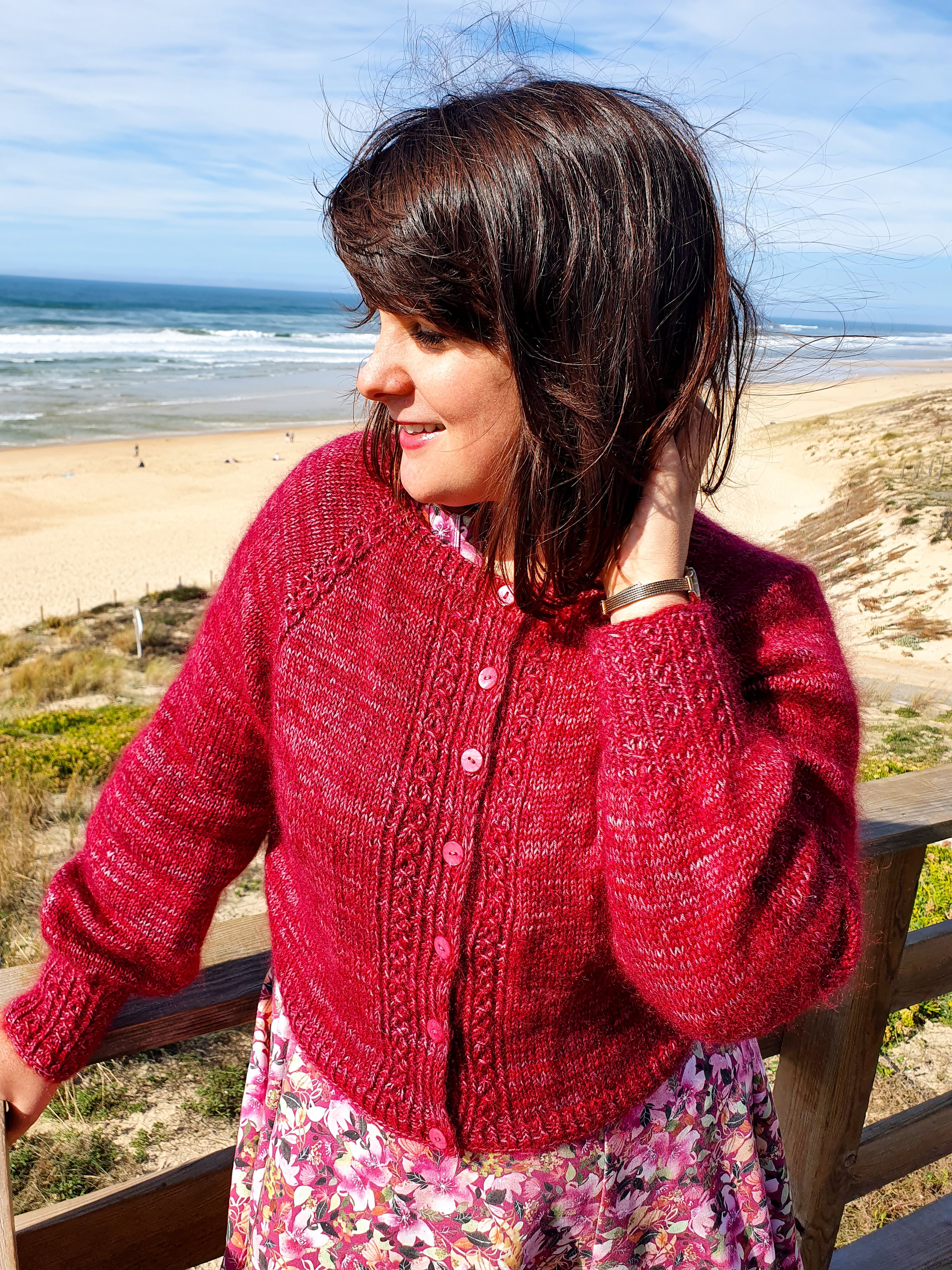 modele gilet tricot femme gratuit à télécharger aiguille 3