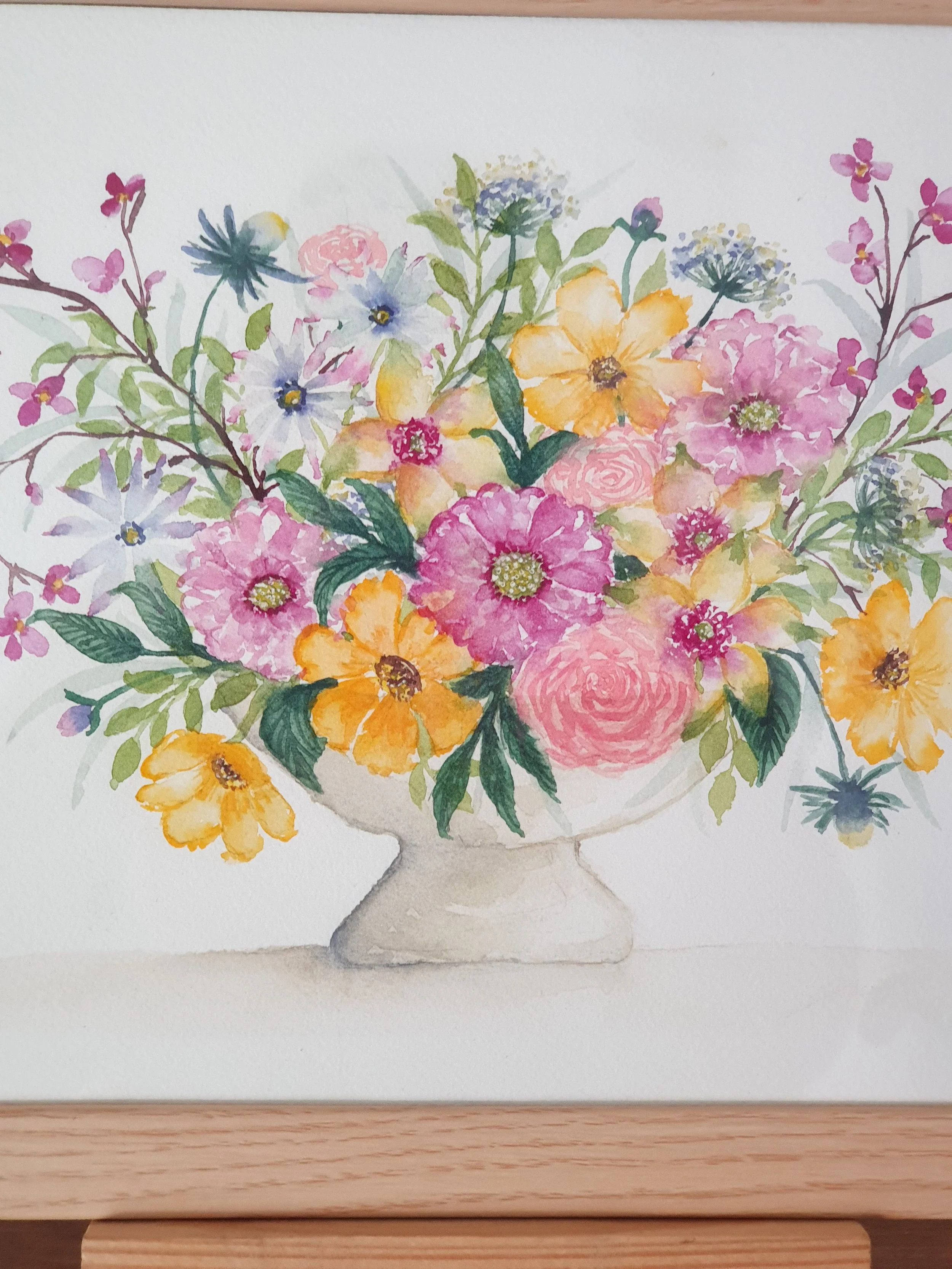 Livre 'Fleurs Et Bouquets. Peindre à L'aquarelle' - Denis Frères