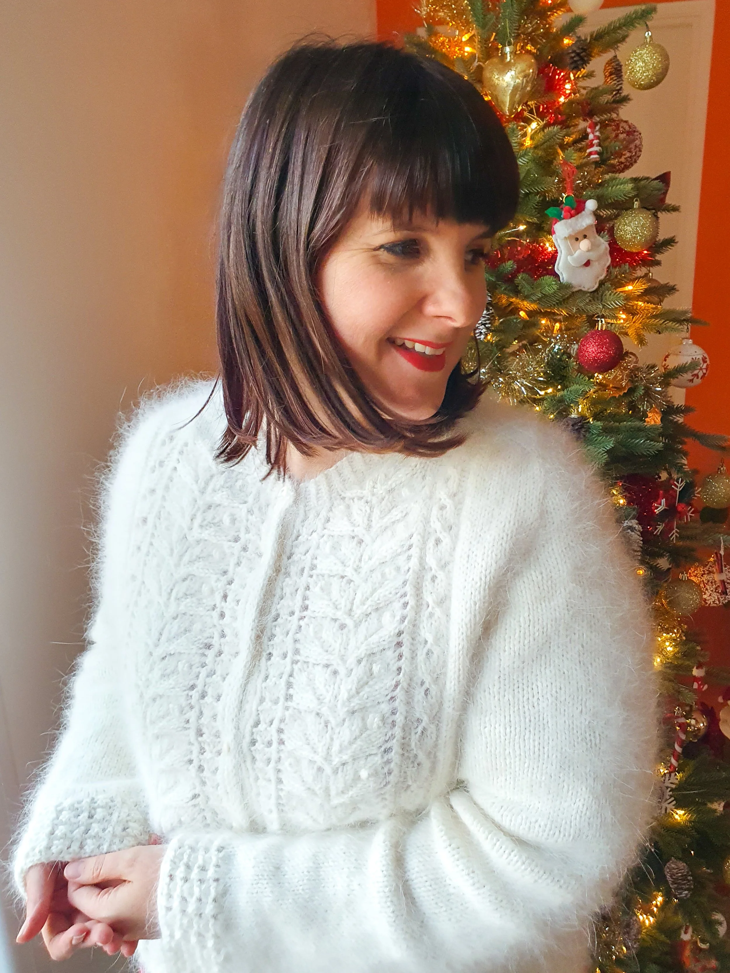 Le gilet Elisabeth en dentelle niveau intermédiaire