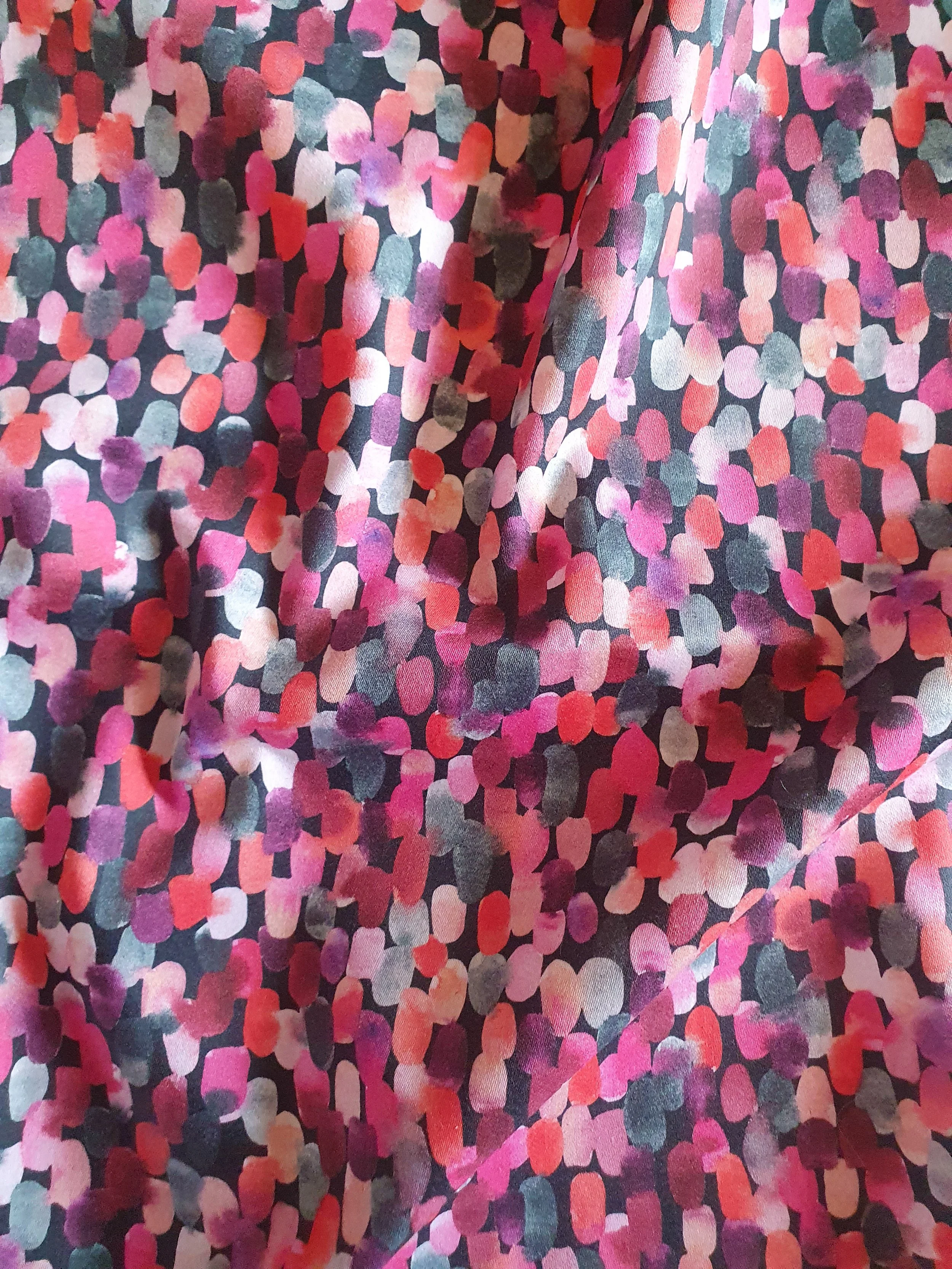 Confettis enchantés - Satin de coton bio
