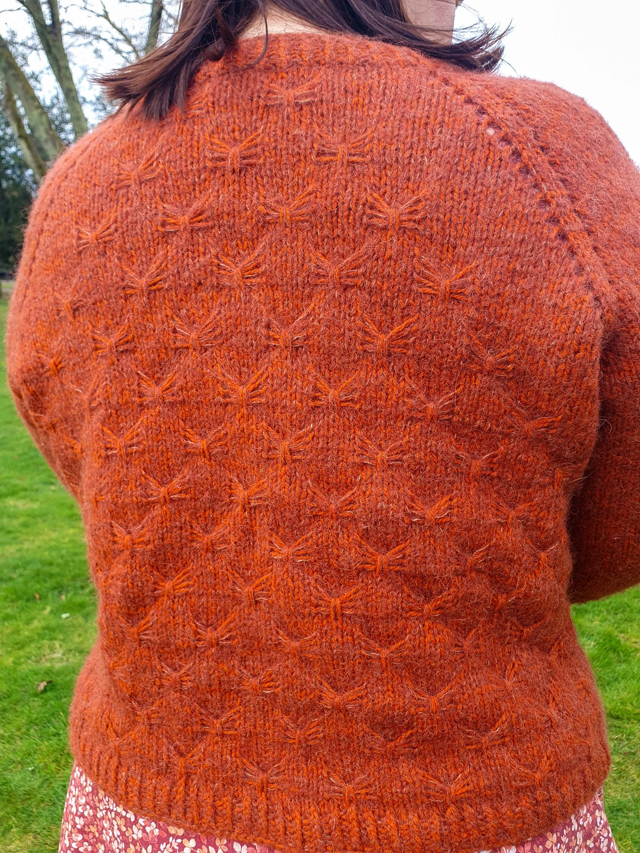 Patron tricot gilet femme facile Jeanne PDF – Point texturé