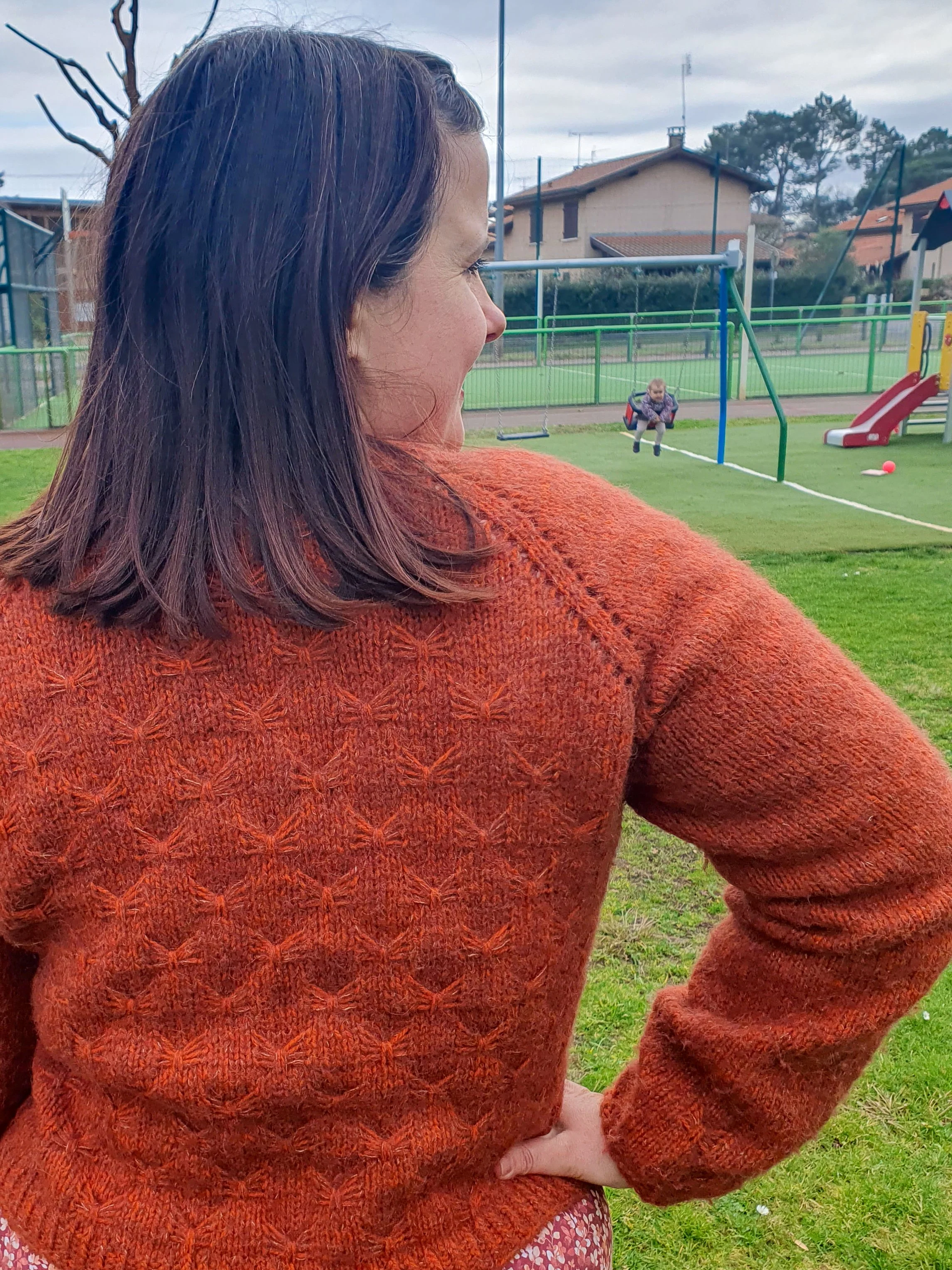 Patron tricot gilet femme facile Jeanne PDF – Point texturé