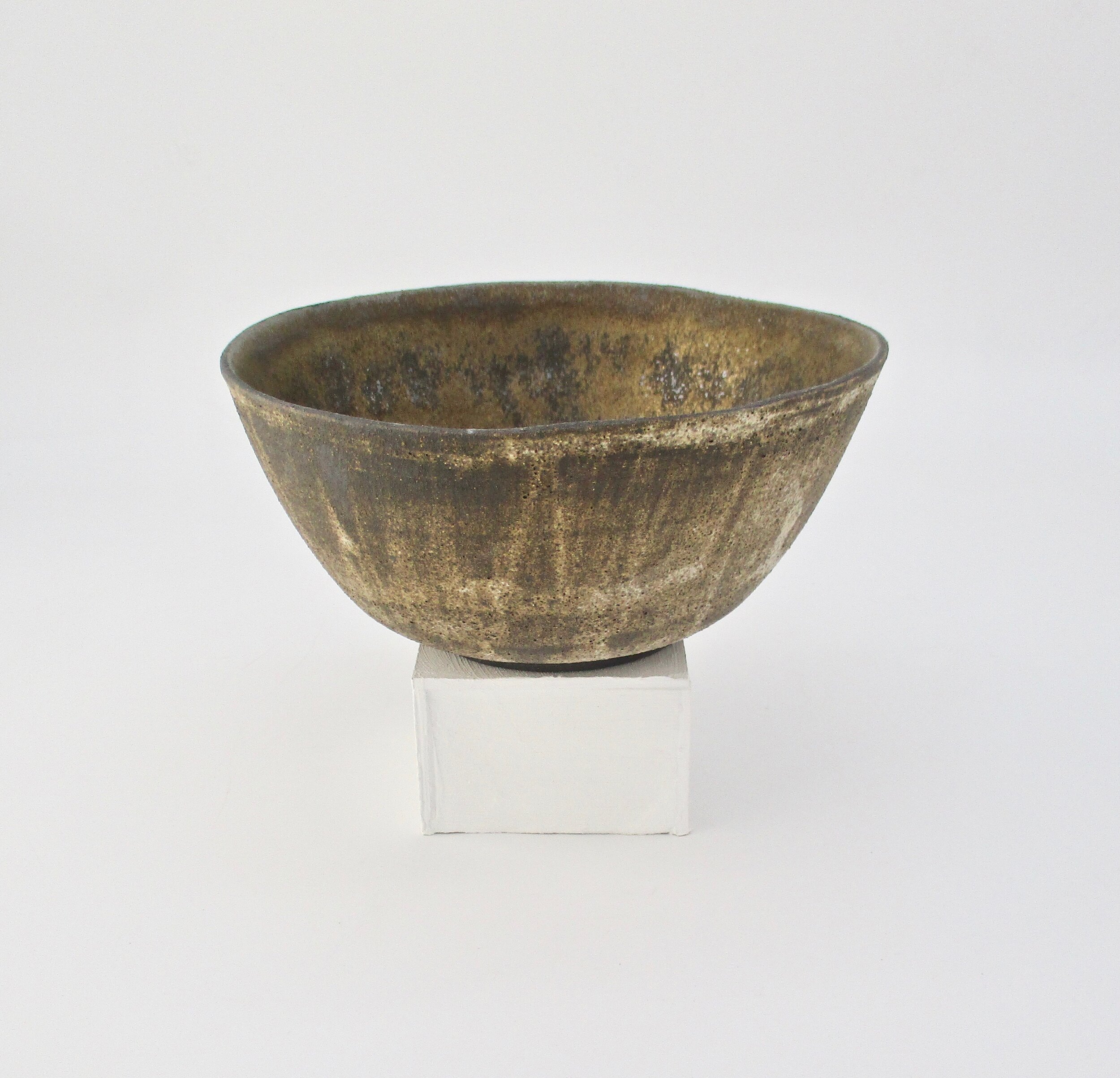 Mineral Gold Glaze Bowl.