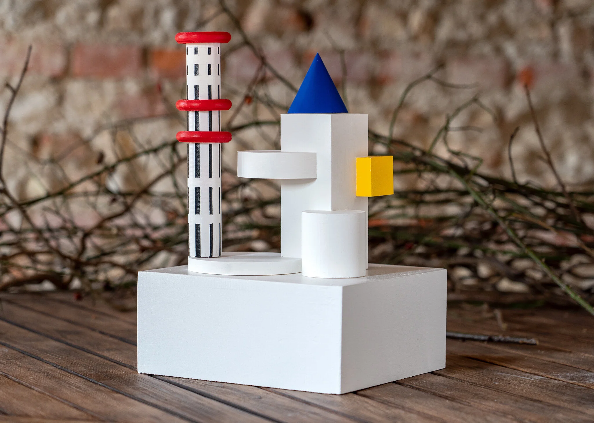 Brutalist Sculpture. 