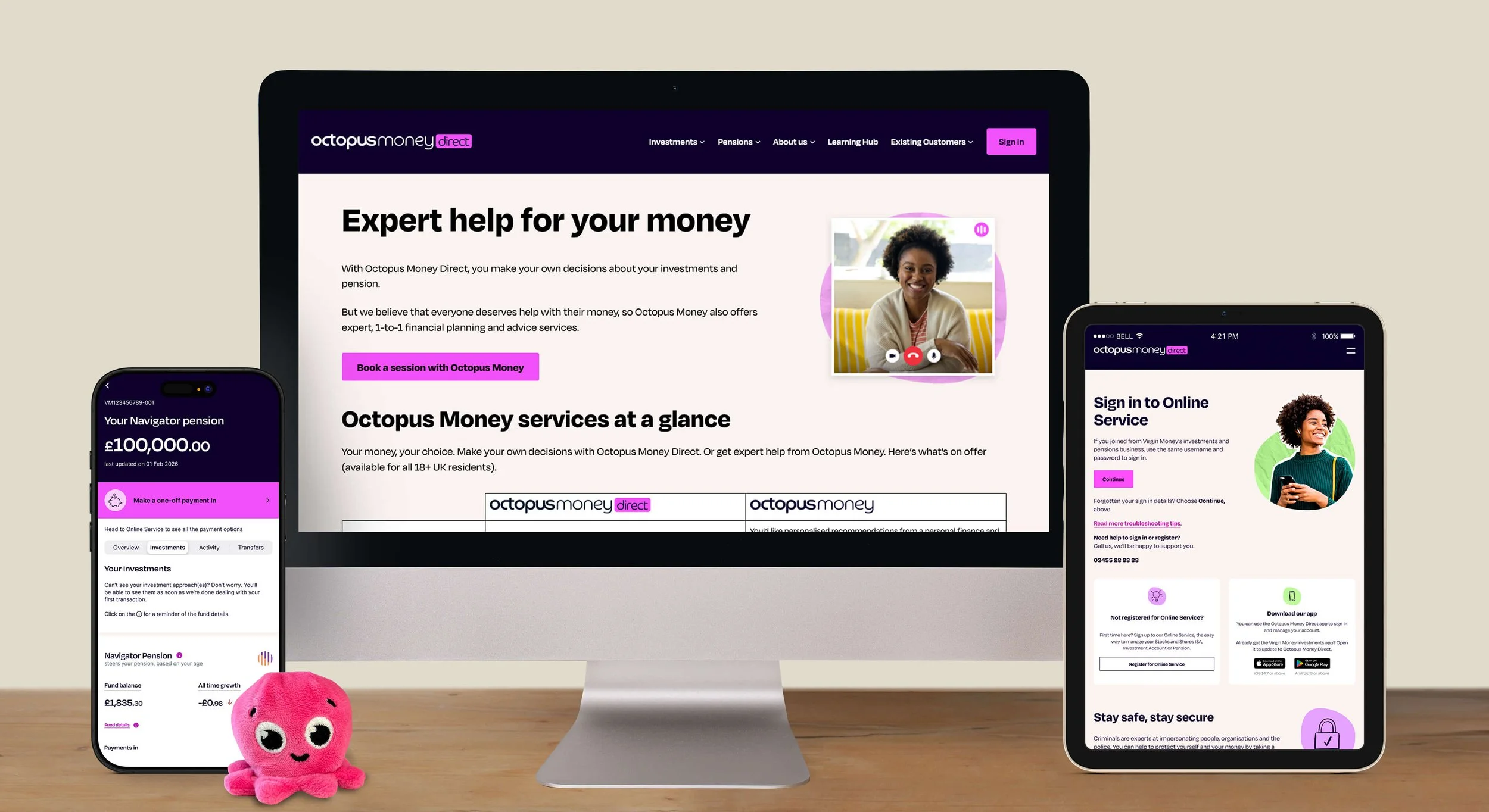 Octopus Money Direct - rebrand from Virgin Money