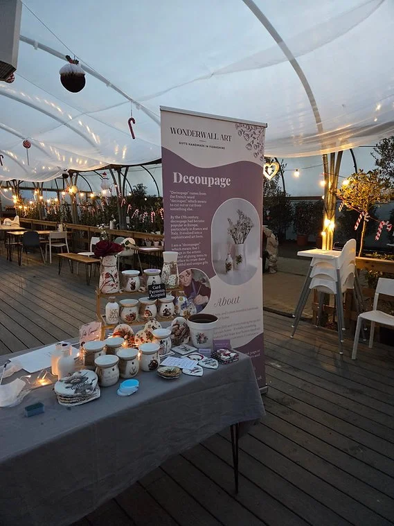 Decoupage Workshop with Wonderwall Art