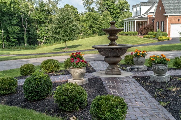 Paver walkway in Dublin, OH