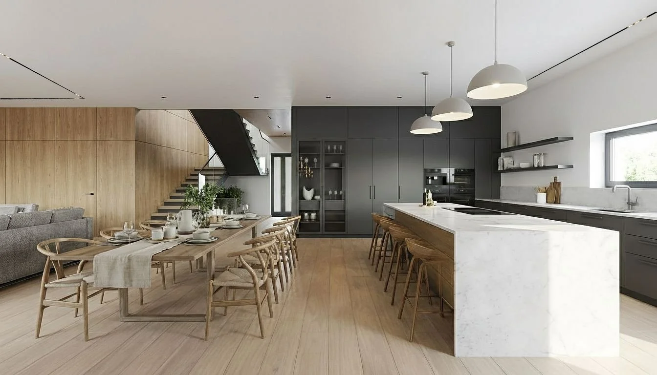Remove the chandelier above the dining table.jpeg