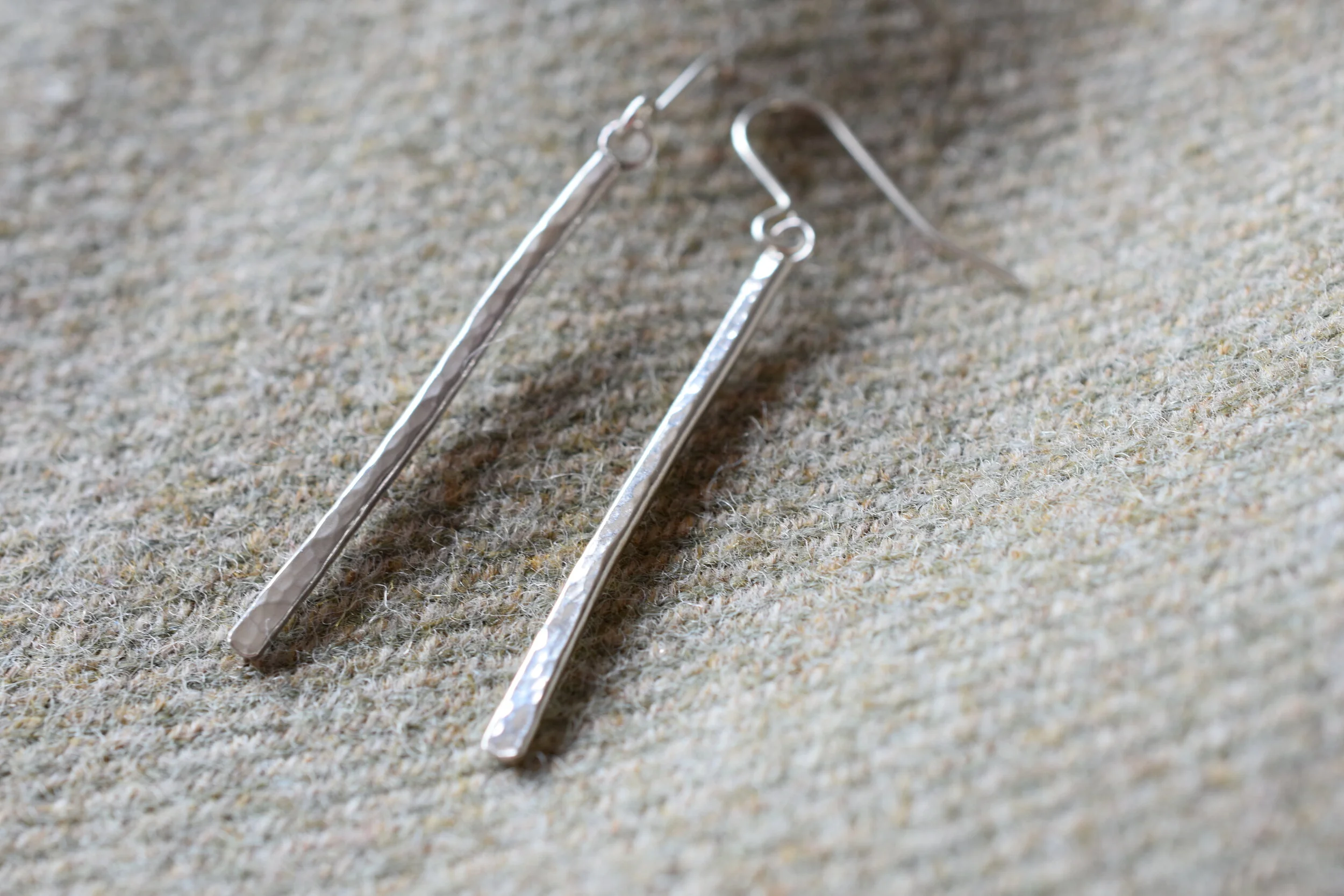 sterling silver ice drop earrings