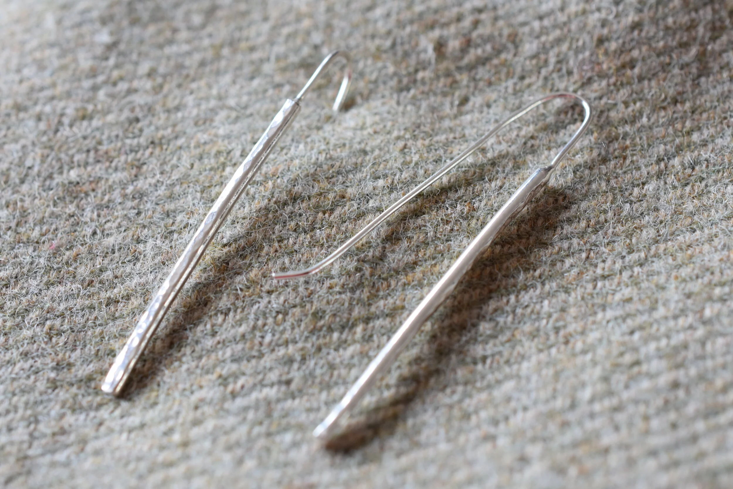 sterling silver ice drop earrings