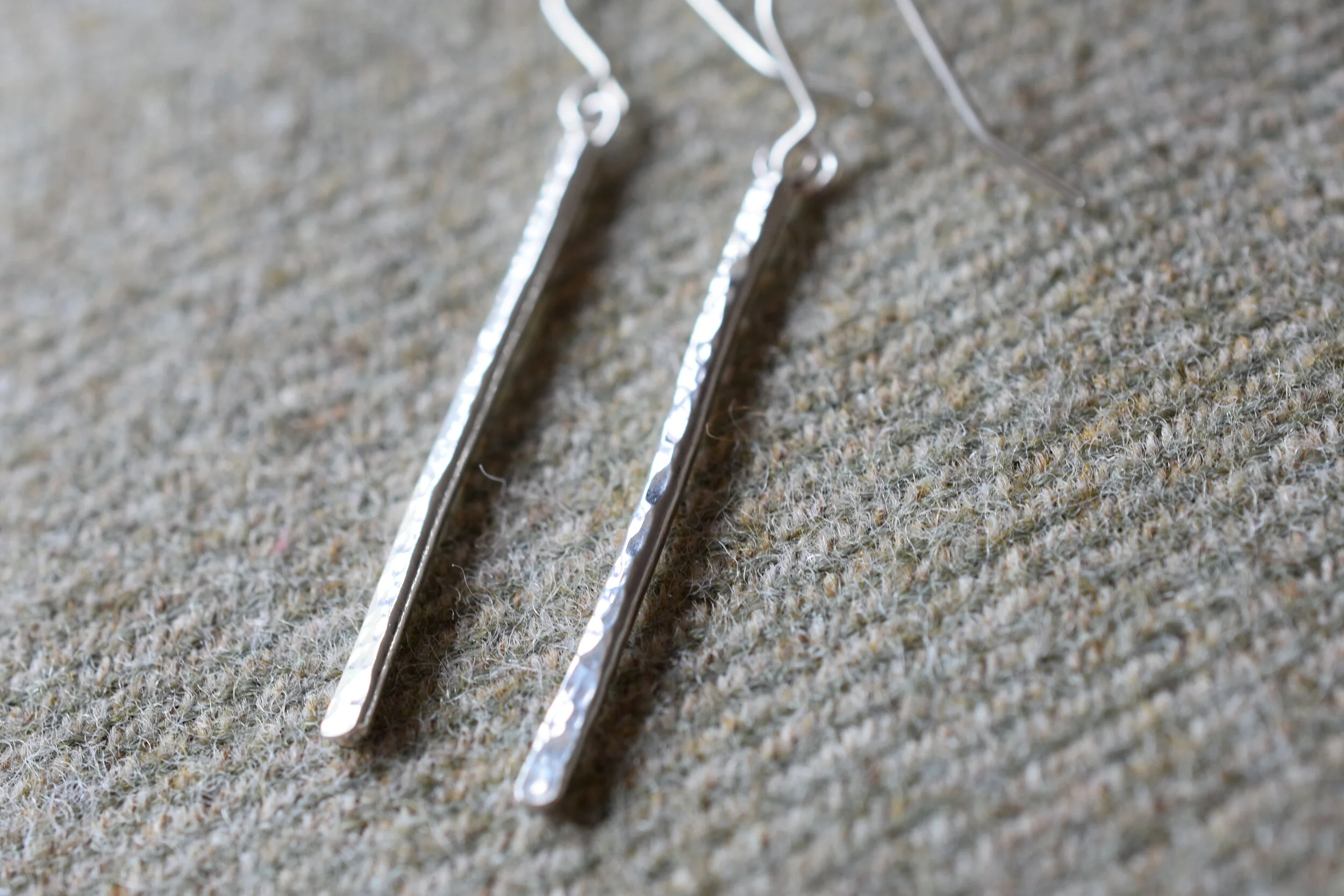 sterling silver ice drop earrings