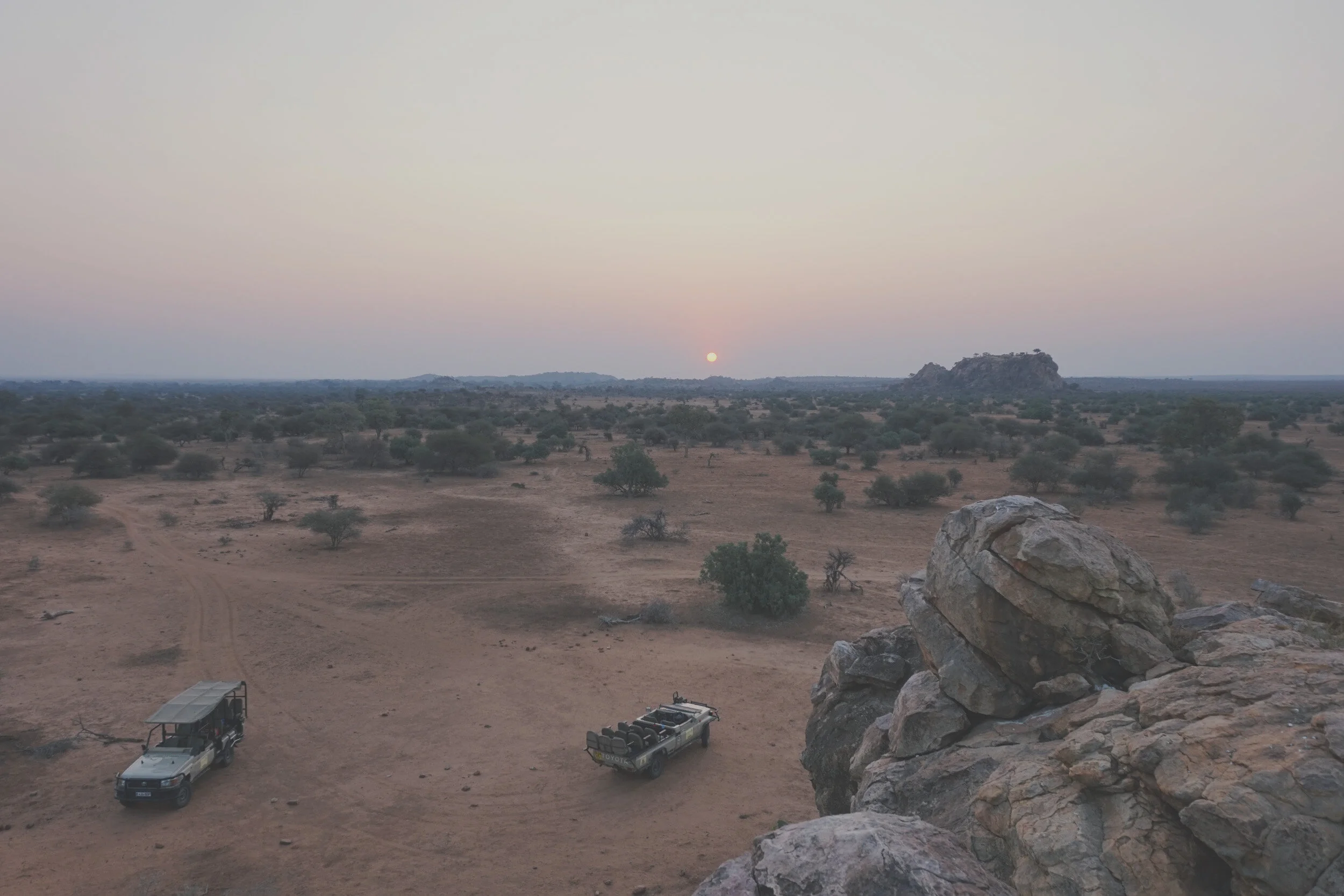 In 2017 he quit his job to become a safari ranger