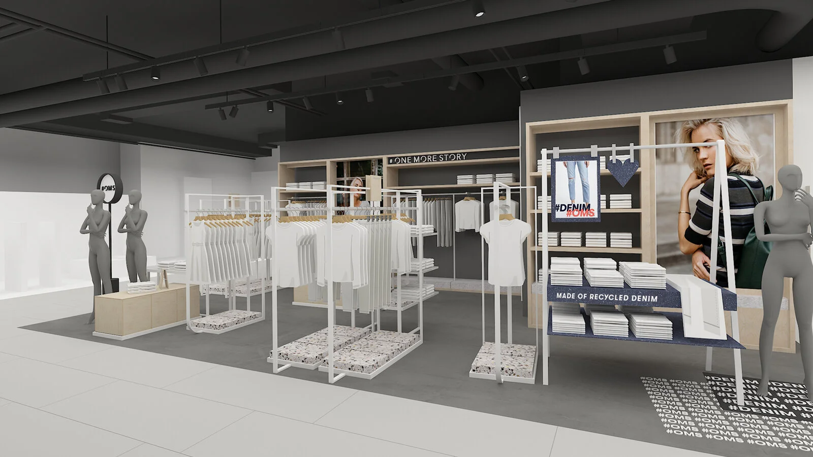 Shop in Shop Concept for modern fashion Brand