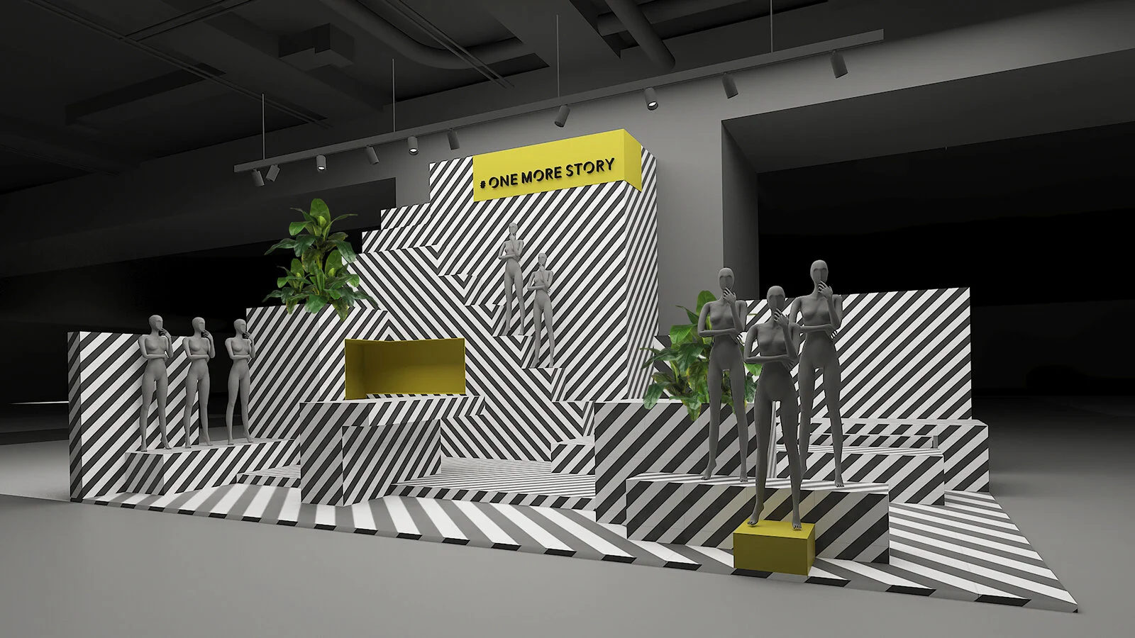 Installation Design for #one more story