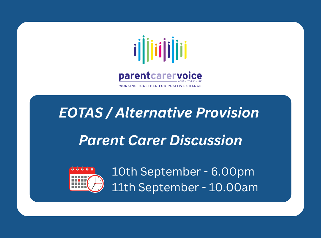 EOTAS / Alternative Provision - Parent Carer Discussion
