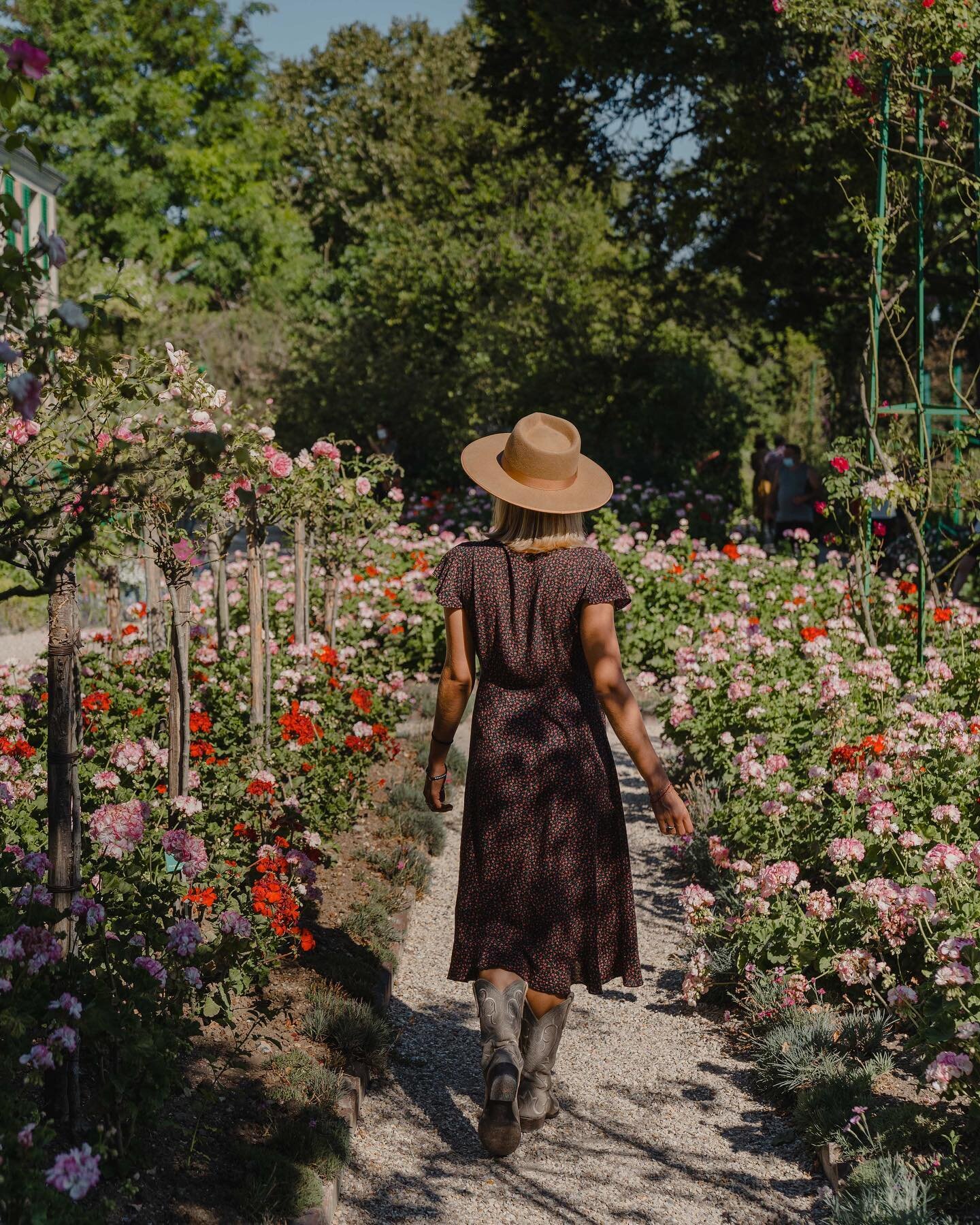 Blooming Giverny 🥰 I cannot recommend visiting Monet&rsquo;s gardens enough! Especially if you love plants &amp; flowers 🌱 

@jakerichtravels &amp; I visited back in July and a myriad of flowers were still in bloom. From Paris, you can take the tra