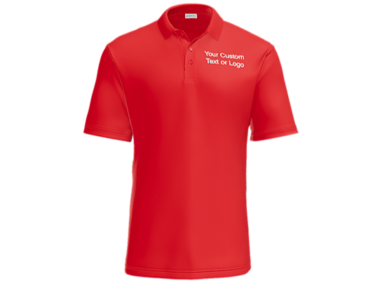 #19 - Custom Embroidered Performance Polo Shirt