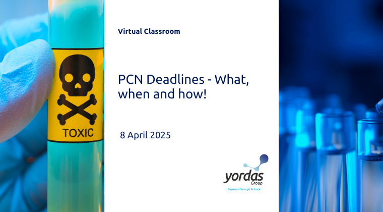 Poison Centers Notification Deadlines - What, when and how! - Virtual