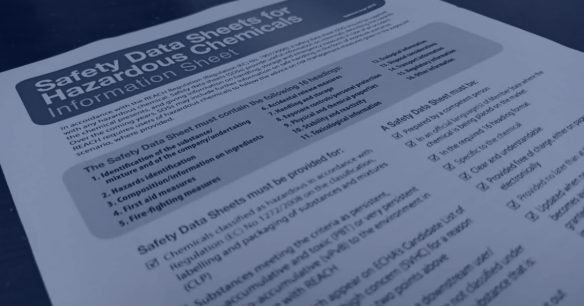 Seven Common SDS Compliance Issues (And How to Fix Them)
