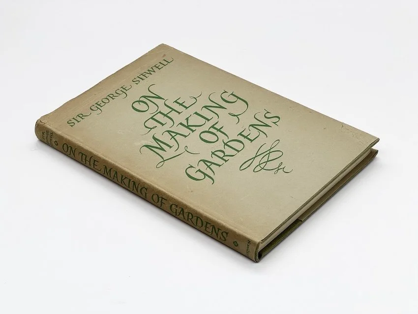 cover of Sir George Sitwell's book On The Making of Gardens