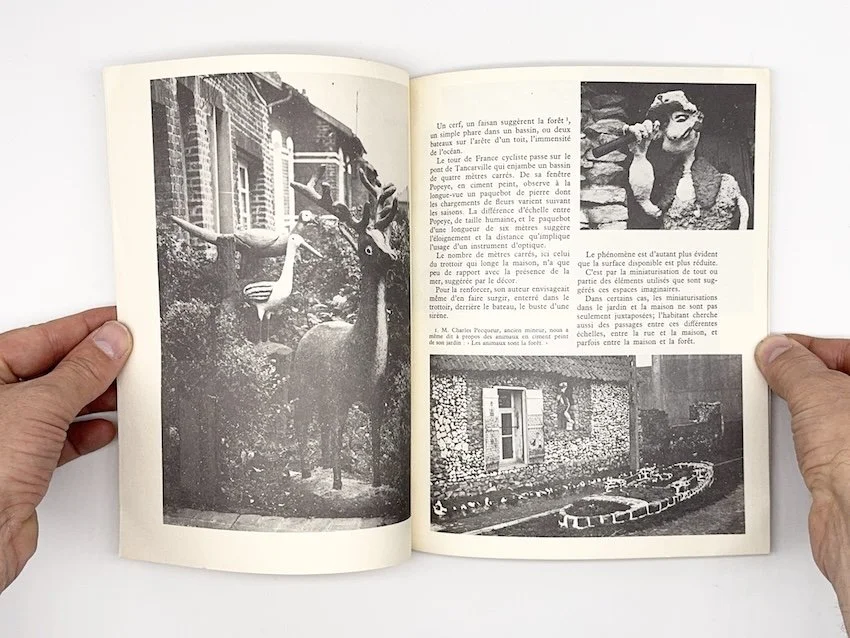 Bernard Lassus “De plus à moins”, offprint from Nouvelle Revue de Psychanalyse, Vol. IX, Spring 1974. 