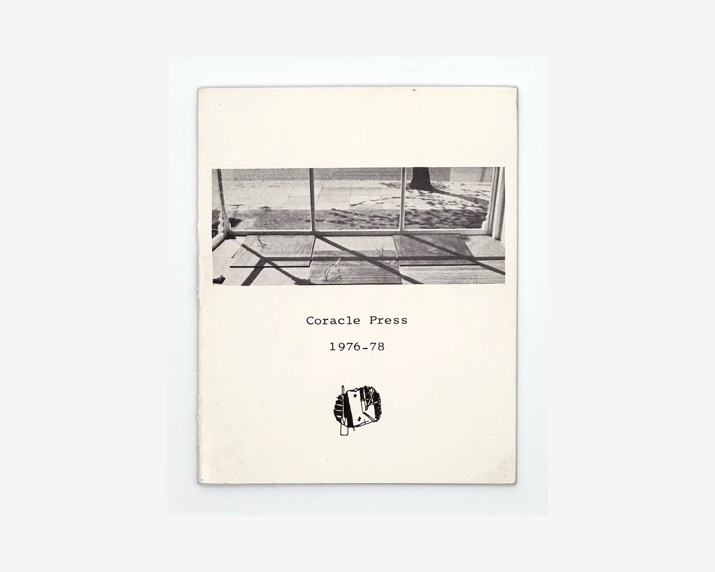 Coracle Press 1976–78. A catalogue of exhibitions shown and publications printed at Coracle Press during 1976 and 77,Coracle Press, London, 1977.