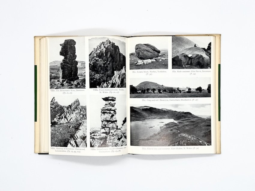 pages from Walter Shepherd's book The Living Landscape, published by Faber and Faber, London in 1963