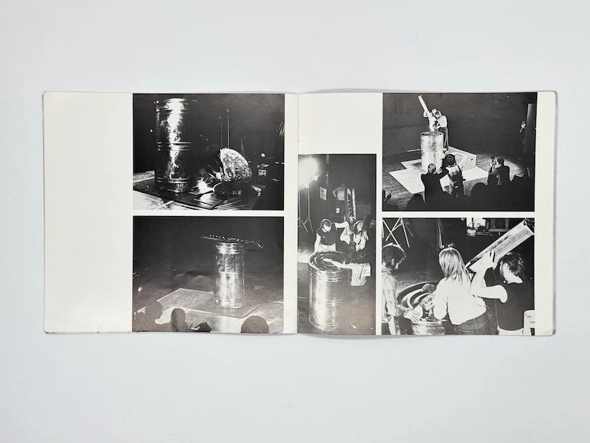 A guide to Tom Saddington’s Jewellery Performances. The Can and Cigarette Package Projects. Self-published, 1980.