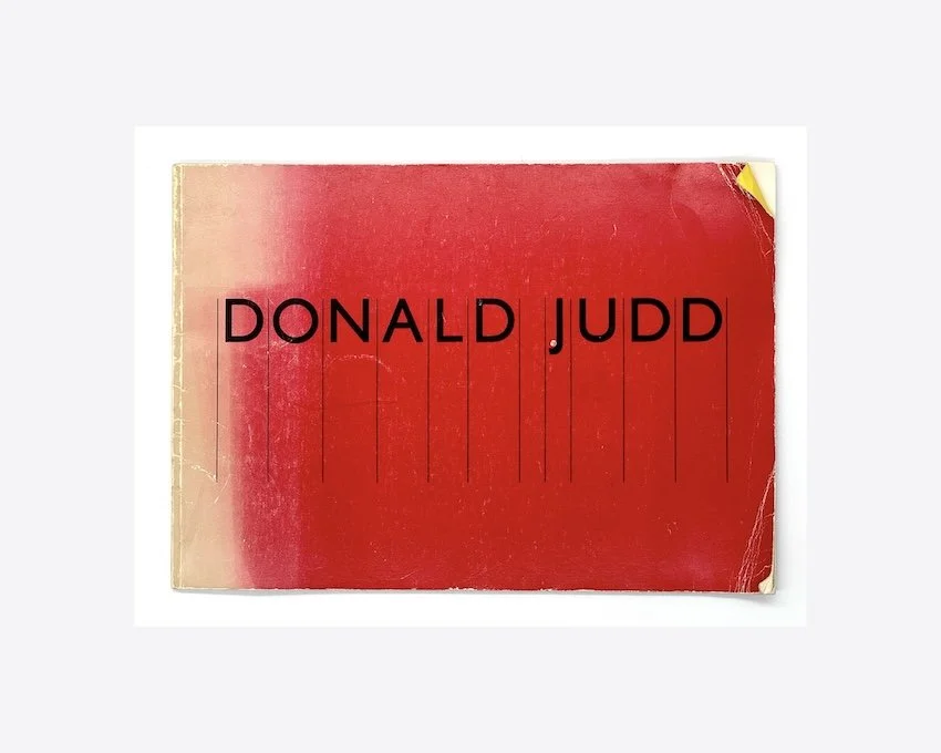 Donald Judd. Waddington Galleries, London, 1986