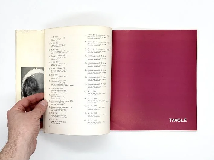 Mark Rothko. Galleria Nazionale D’Arte Moderna Roma and De Luca Editore, 1962. Room and book, secondhand art bookshop, London.