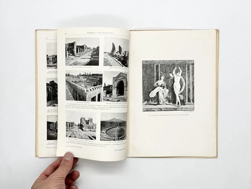 Pompeii “The Dead City”. Its Story and Art with 70 illustrations and a plan of the excavated portion of the town. The Medici Art Series, G. Fattorusso, Florence, 1925.