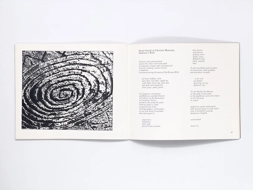 Wall: an exploration through poems and images. LYC Press, Banks, Cumbria, 1981. Signed. 