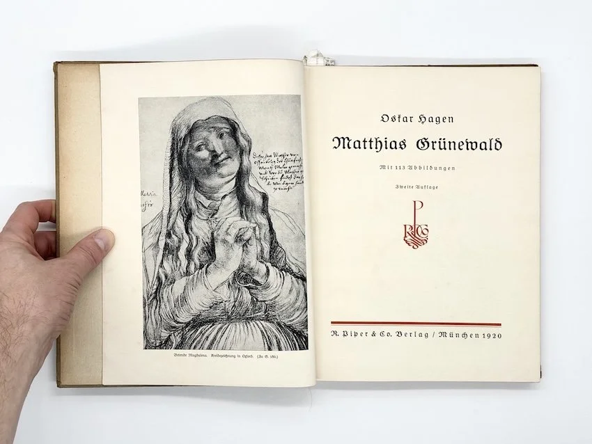 Oskar Hagen, Matthias Grünewald. R. Piper & Co. Verlag, München, 1920.