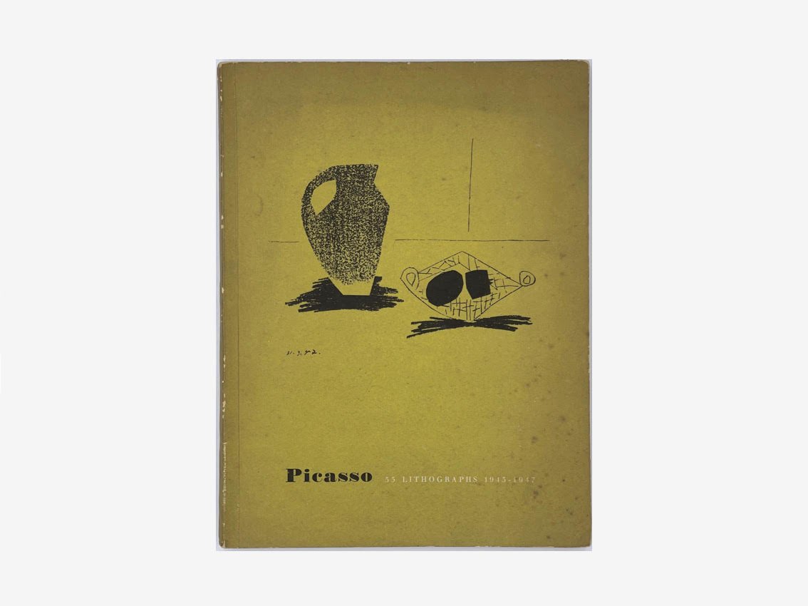 Picasso 55 Lithographs 1945–1947. Arts Council, London, 1948. Room and book second-hand art books London.