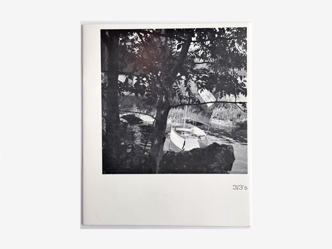 Ian Hamilton Finlay 3/3s for sale at Room and Book Art Bookshop London