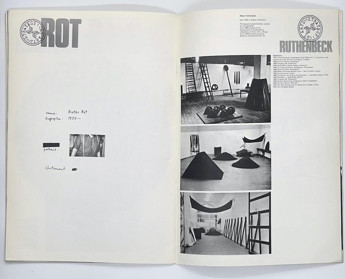 Strategy: Get Arts. Edinburgh International Festival August 23 To September 12 1970. Room and Book Art and design books, London.