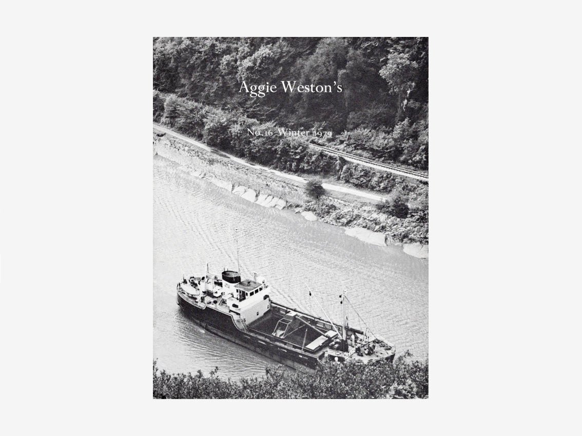 Aggie Weston’s magazine No. 16 1979. The Richard Long issue. Room and Book at Blue Mountain School