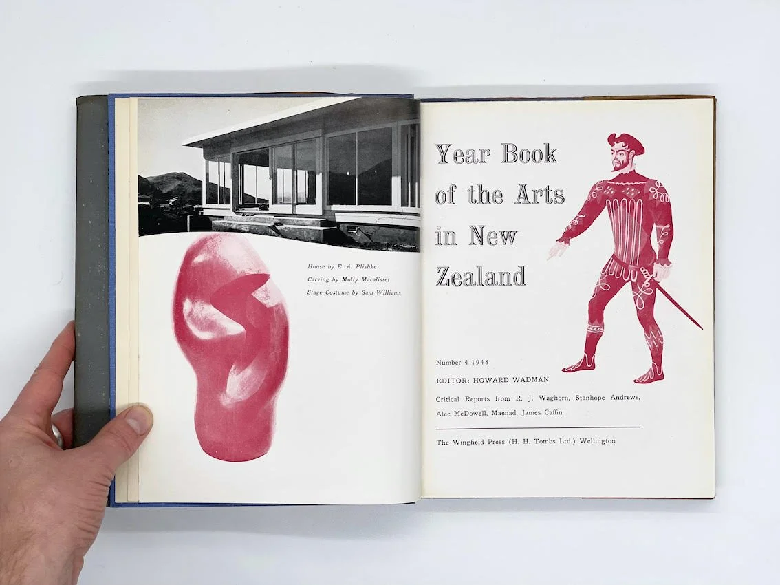 Year Book of the Arts in New Zealand Number 4 1948. Room and Book, online second-hand art bookshop, Chiswick, London.