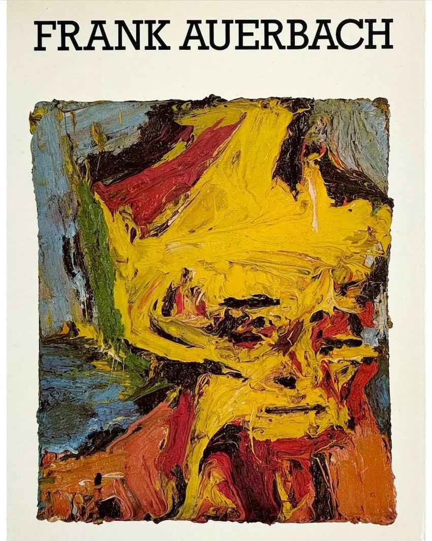Frank Auerbach , The Hayward Gallery, London, 1978 First Edition