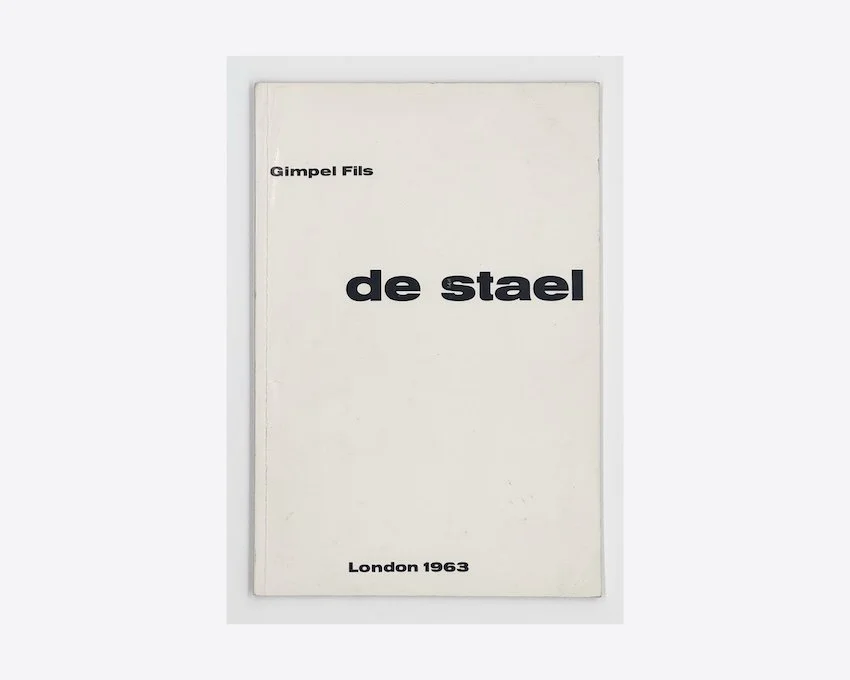 de Stael. Gimpel Fils, London, 1963. Room & Book, second-hand art books and exhibition catalogues, London