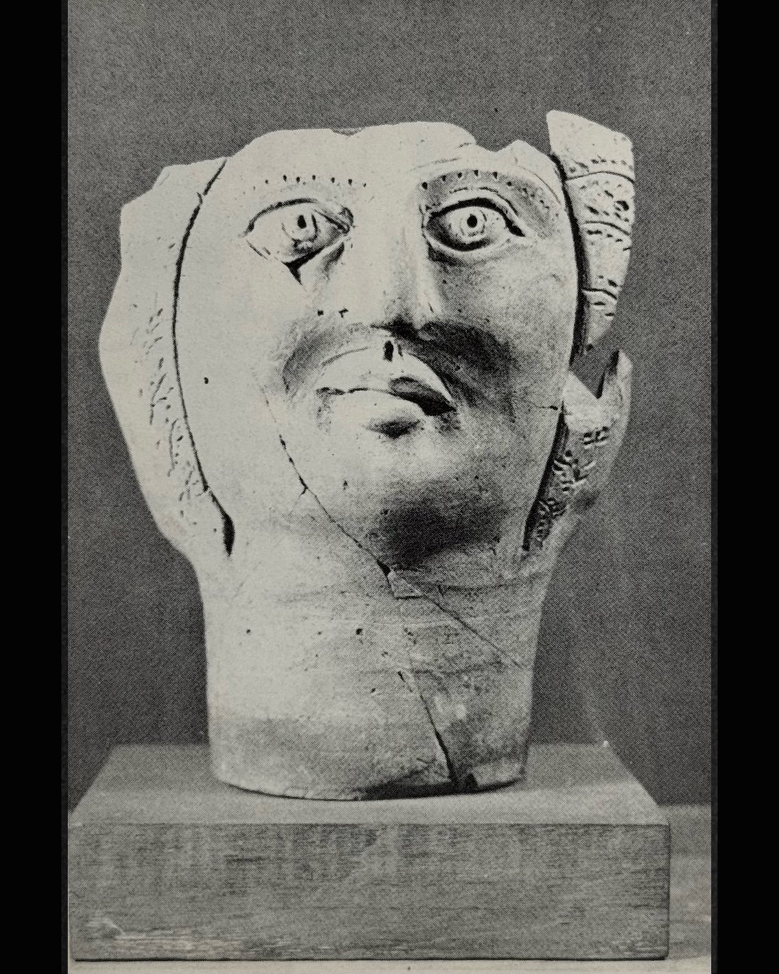 [Richard Hamilton: designer] Gods and Men. An Exhibition of Sculpture from Collections in Northumberland and Durham. Hatton Gallery, King’s College in The University of Durham, 3 – 24 December, 1957.