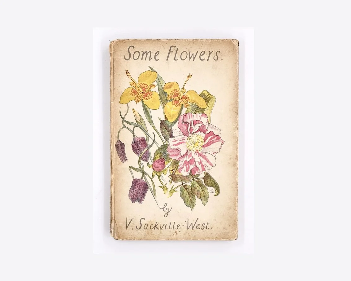 Vita Sackville-West, Some Flowers, 1937 First Edition with cover design by John Nash. 