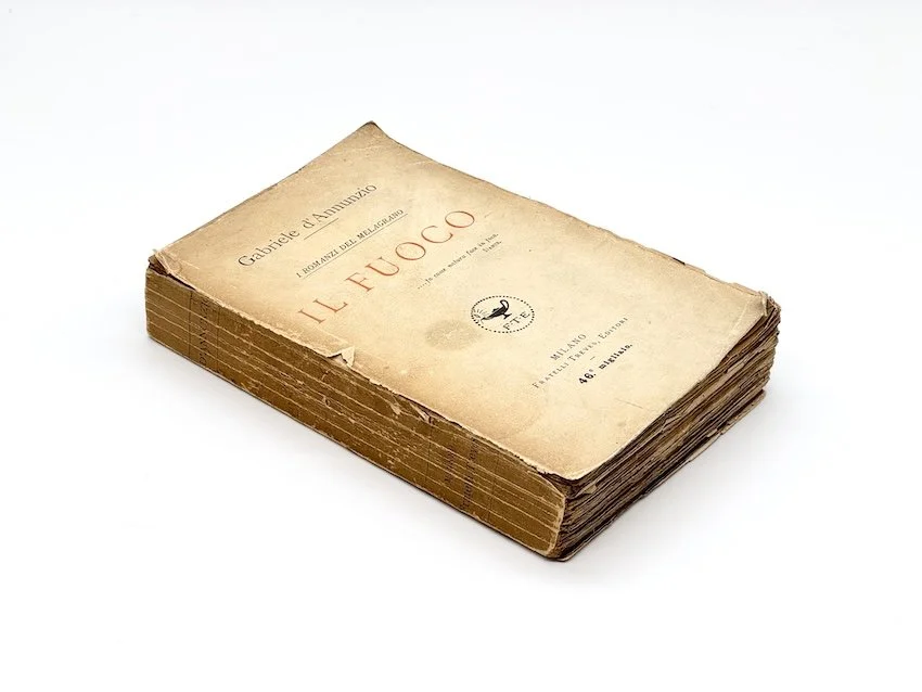 Gabriele d’Annunzio, Il Fuoco. Frateli Treves Editore, Milano, 1925